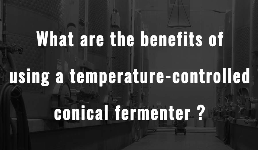 Quali sono i vantaggi dell'utilizzo di un fermentatore conico a temperatura controllata?