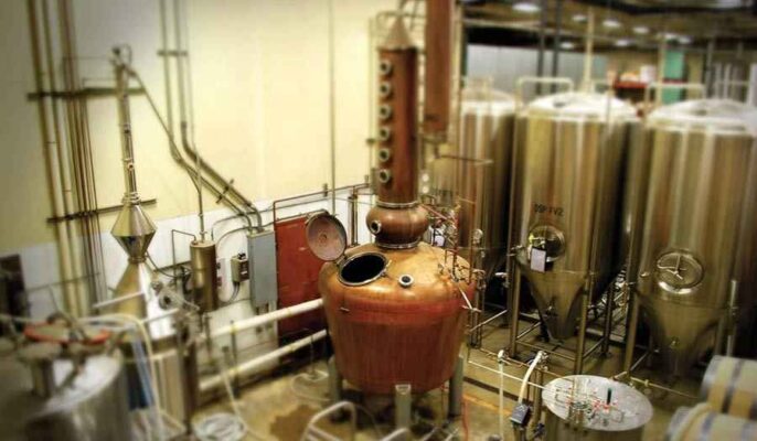 What do brewing and distilling have in common?