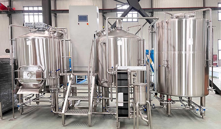 apparatuur voor bierbrouwen 300l