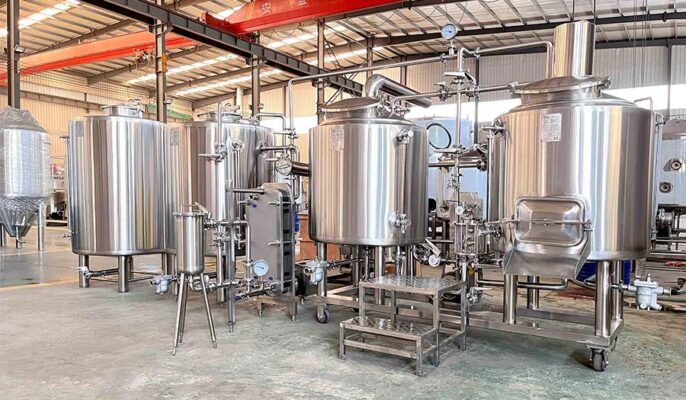 Visão geral do equipamento elétrico de fabricação de cerveja