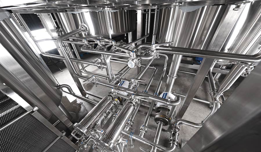 The role of pipes in beer brewing