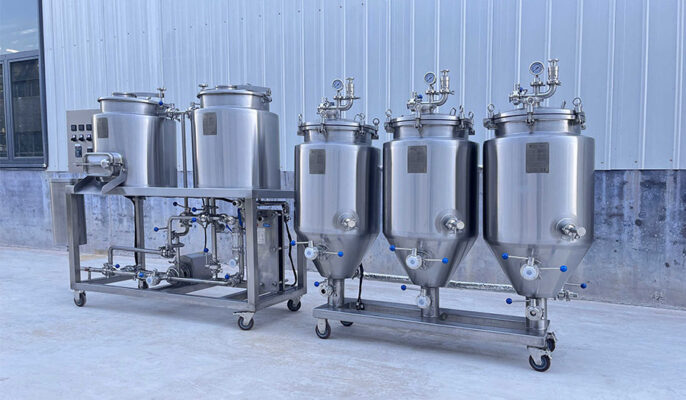 Selection of material for brewing kettle