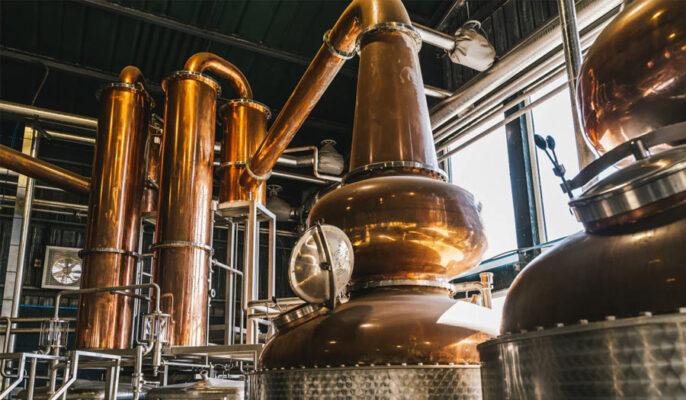 What is a whiskey distillery?