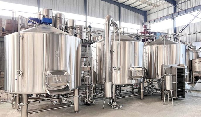 What is commercial beer brewing equipment?