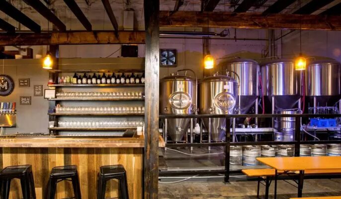 What is the average profit margin for a small brewery?