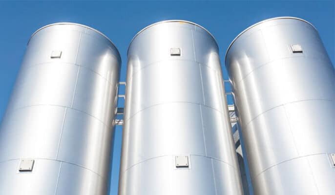 What is a stainless steel storage tank