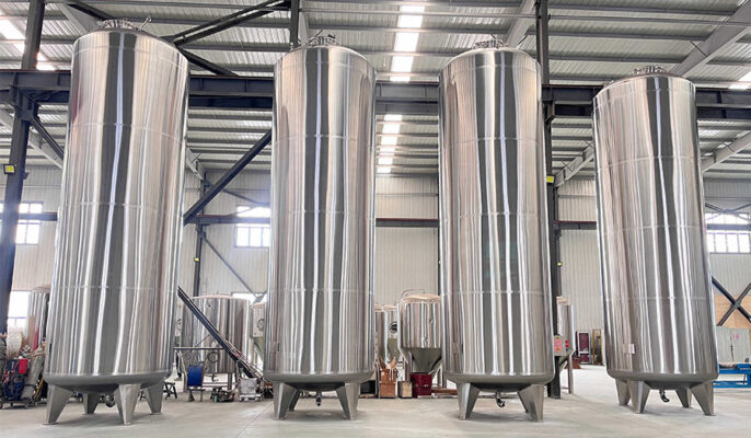 stainless steel storage tanks