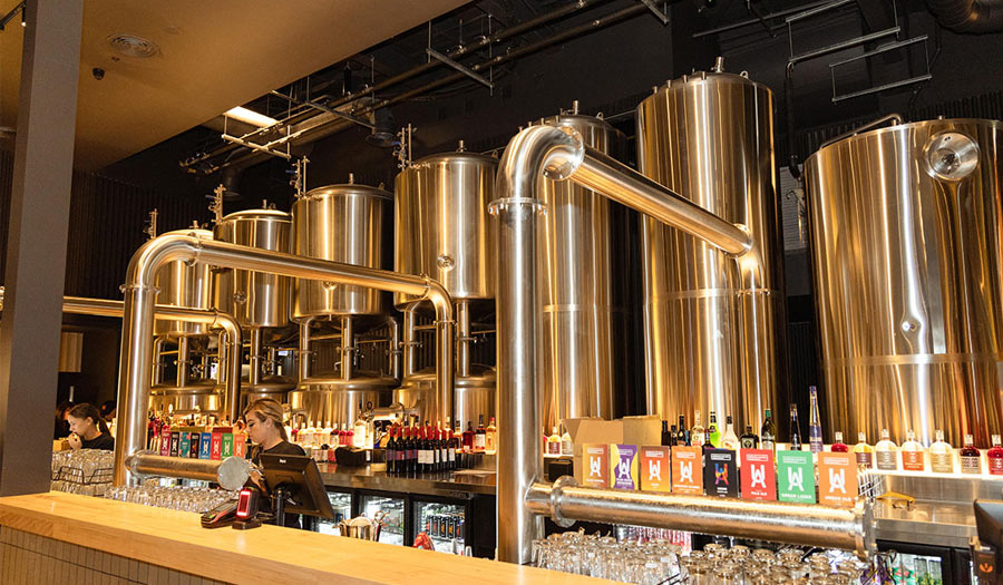 How much space does a microbrewery need