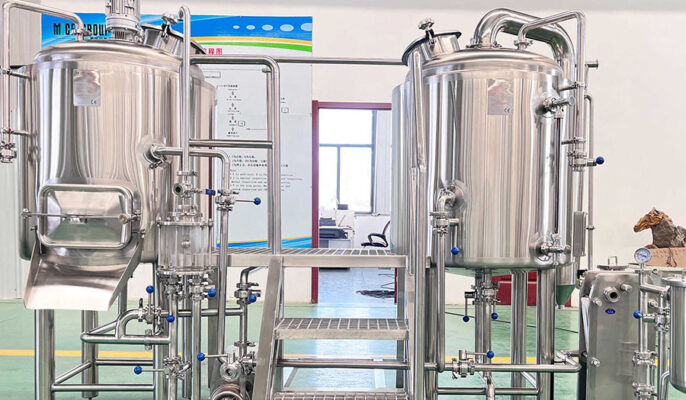 equipamento de fabrico de cerveja