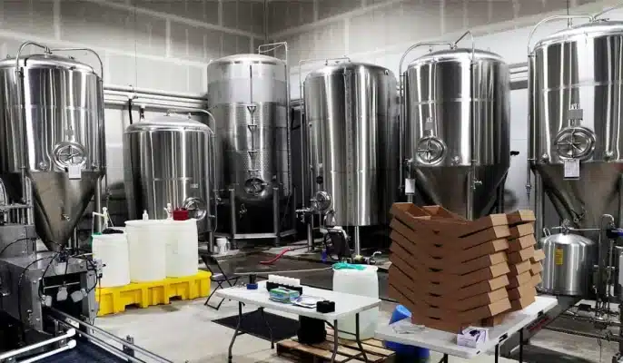 What brewing equipment does a craft brewery use